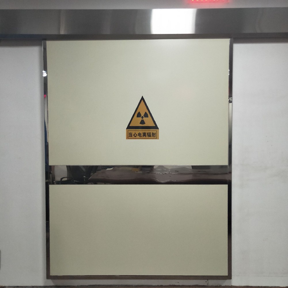 2021 New Automatic Hospital Lead Door Sliding Door With Stainless Steel X ray Lead Door For CT Room